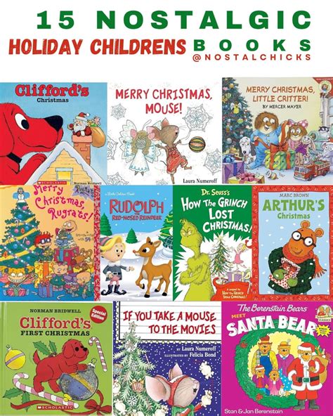 15 NOSTALGIC HOLIDAY CHILDRENS BOOKS - Nostalchicks
