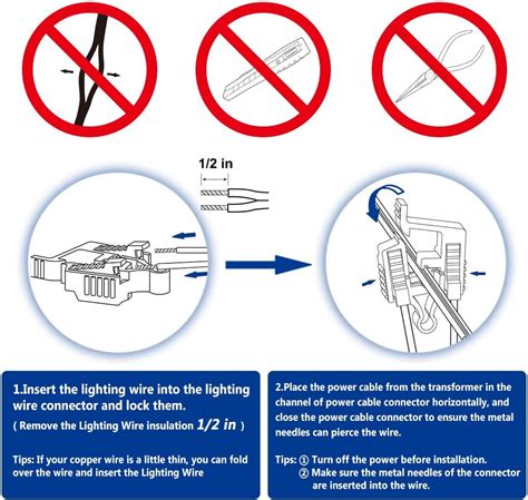 AizzKry Low Voltage Wire Connectors Landscape Lighting India | Ubuy