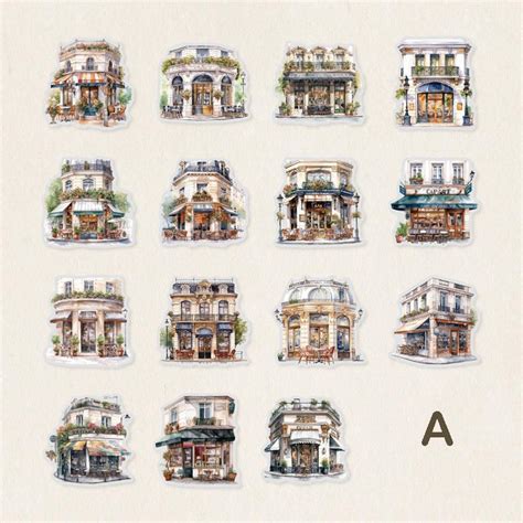 Coffee Diary Theme Stickers