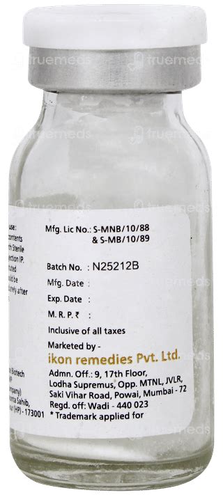 Predzen 500mg Injection 1 - Uses, Side Effects, Dosage, Price | Truemeds