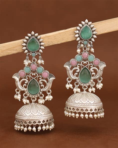 Neeti Long Jhumki Earrings – Krishaz Wholesale