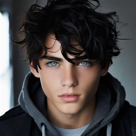 Pin by Melissa B on Forever eternal cove | Dark hair blue eyes, Black ...