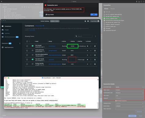 Connect Local Database From Docker 的图像结果