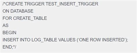 SQL Trigger Examples 的图像结果