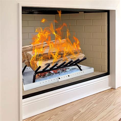Buy Adjustable Fireplace Tray for Ash Collection, Expandable Ash Pan ...