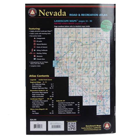 Nevada Road 5th Edition Atlas | Sportsman's Warehouse