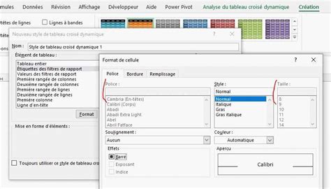 Image result for Modifier Un Tableau Croise Dynamique