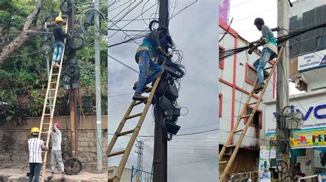 Remove unnecessary cable wires from electric poles: IAS Musharraf ...