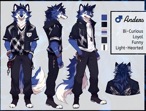 The Best Furry Character Reference Sheets: Fursona Reference Sheet Com ...