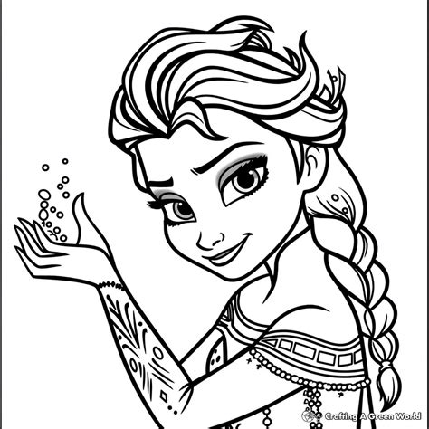 Frozen Coloring Pages - Free & Printable!