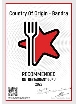 Country Of Origin - Home