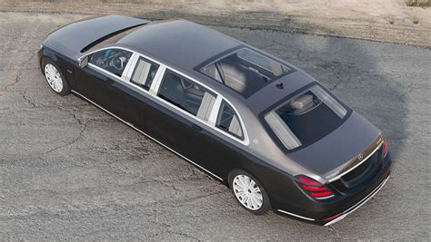 Mercedes-Maybach S 650 Pullman (VV222) 2018 for BeamNG Drive