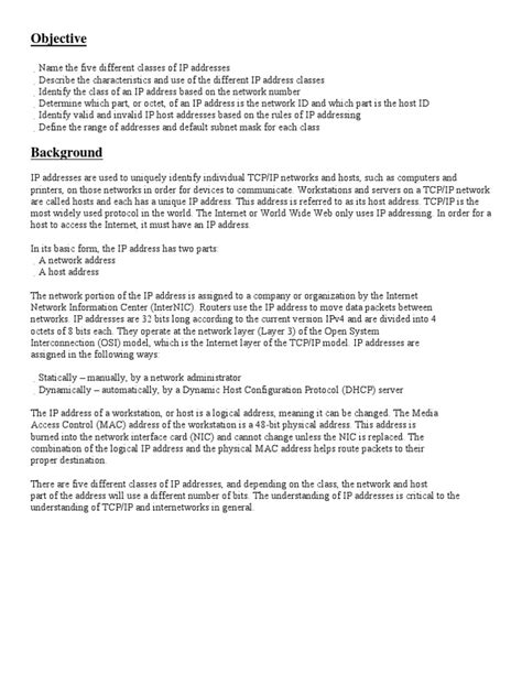 Image result for IP Address Lab