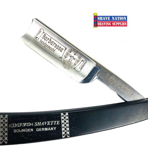Dovo Barbarossa 5/8 Short Blade Spanish Point Straight Razor | Shave ...