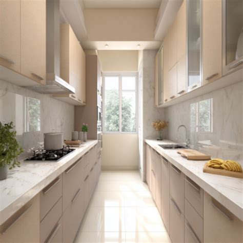 1 Light Brown Kitchen with Flat-Panel Cabinet Design Ideas & Images 2025