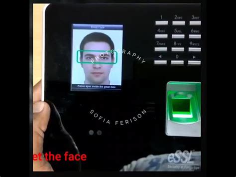 Access Control attendance system - ESSL-MB20 Face Recognition Time ...