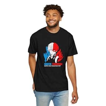 Buy The Inquite Store Shoto Todoroki Tshirt | My Hero Academia Tshirt ...
