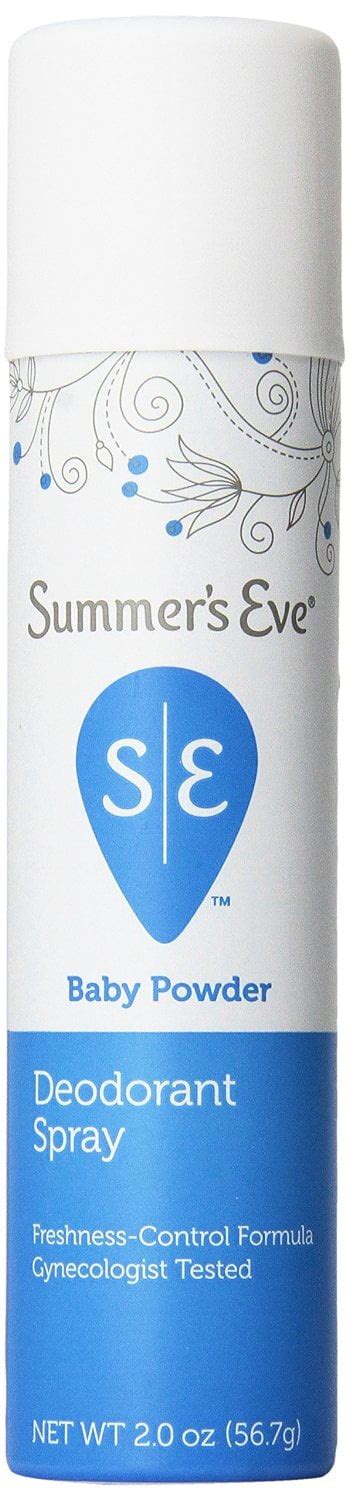 Summer's Eve Summers Eve Feminine Deodorant Spray, Baby Powder - India ...