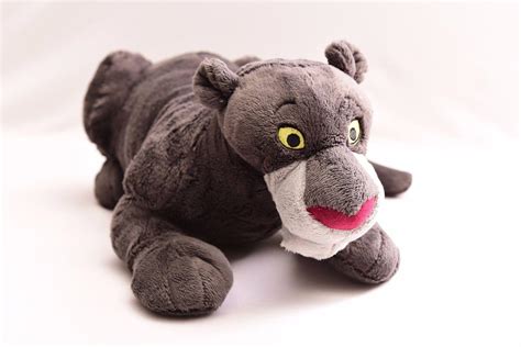 Bagheera Plush 16" Jungle Book Panther Gray Disney Store Exclusive ...