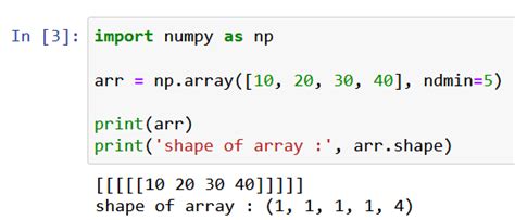 Image result for Python Array Shape