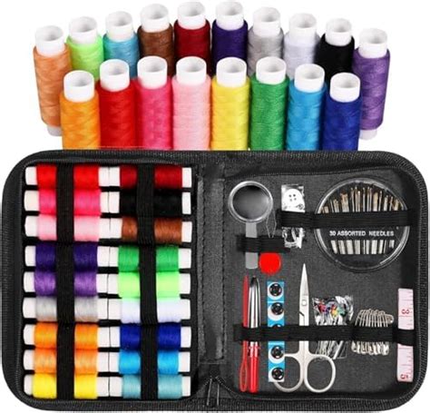 Jasol Sewing Kit for Adults and Kids, Pony Needle and Thread Kit with ...