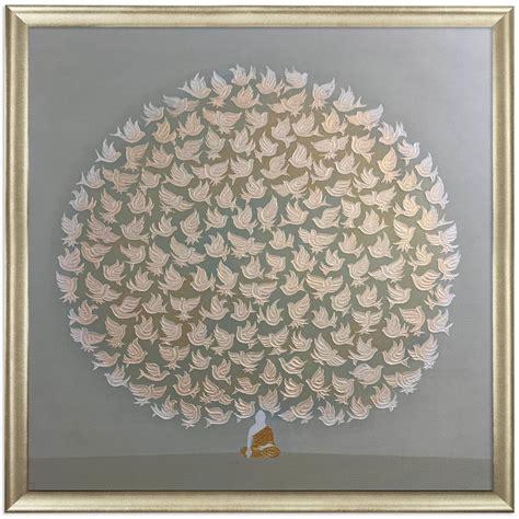 Peace Messenger : View and Buy Eloquent Buddha Oil Painting by Artist ...