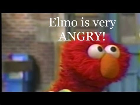 Image result for Elmo Getting Angry
