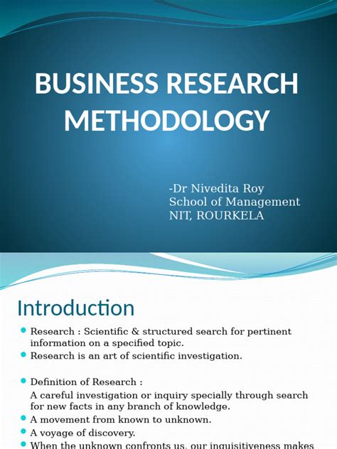 Image result for Research Methodology Intro Example