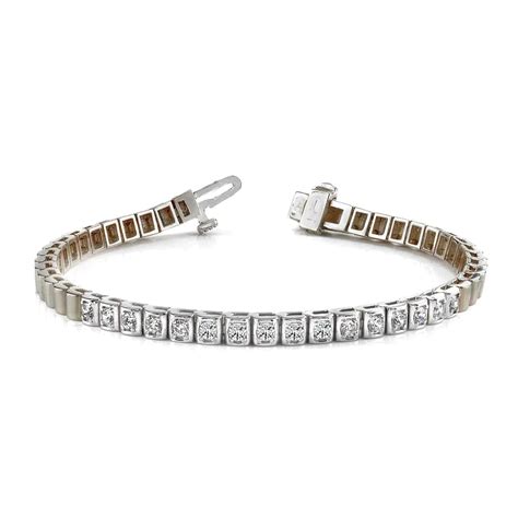 1 Carat Real Diamond Tennis Bracelet from harrychadent.co.uk
