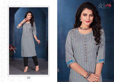 Lilly Presents Amira Fancy Kurti Collection
