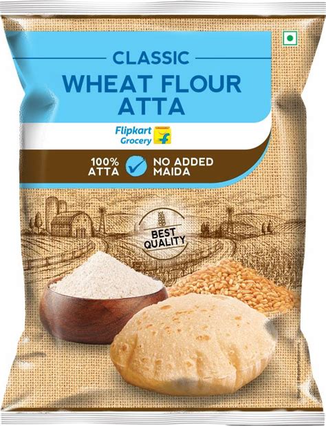 Classic Wheat Flour Atta by Flipkart Grocery Price in India - Buy ...