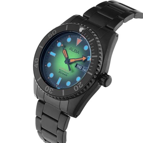 ALBA Mechanical Tokyo Neon Dial Automatic Men's Watch - AL4285X1 – Sai ...