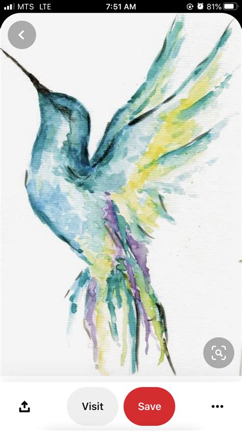 Image result for How to Paint Hummingbirds Tutorials