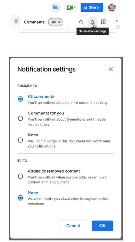 Image result for Google Doc Email Notification