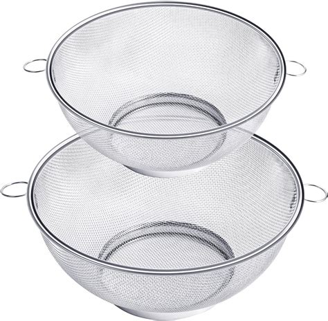 Amazon.com: MIU 18-8 Stainless Steel 3 Piece Colander Set