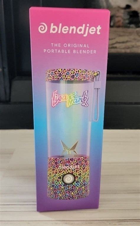 Buy Lisa Frank x Blendjet 2 Portable Blender Rainbow Leopard Print ...