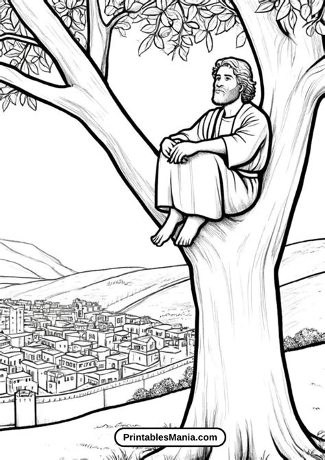 Image result for Zacchaeus Printable