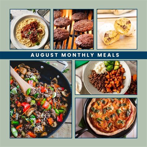 August Meal Box: Easy Back to School Meals – Canyon Valley Provisions