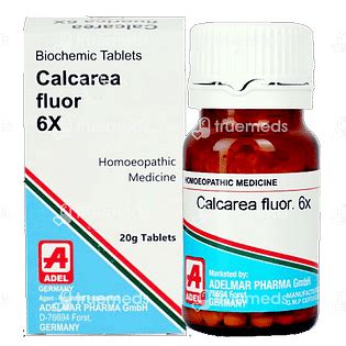 Adel Calcarea Fluor 6x Biochemic Tablet 20 Gm - Uses, Side Effects ...