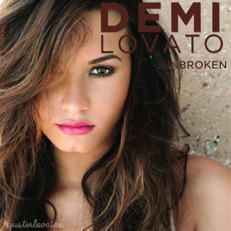Demi Lovato - Unbroken (Album Cover) - a photo on Flickriver
