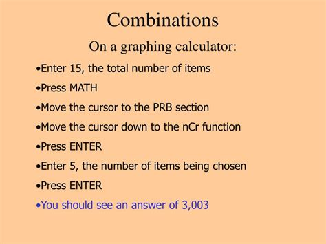 Basic Combinations 的图像结果