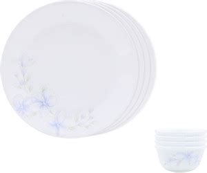 CORELLE Pack of 8 Glass Lapinue1 Mini Dining Set(K)-8 Pcs | For Family ...