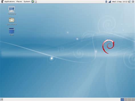 Image result for Debian Linux Desktop