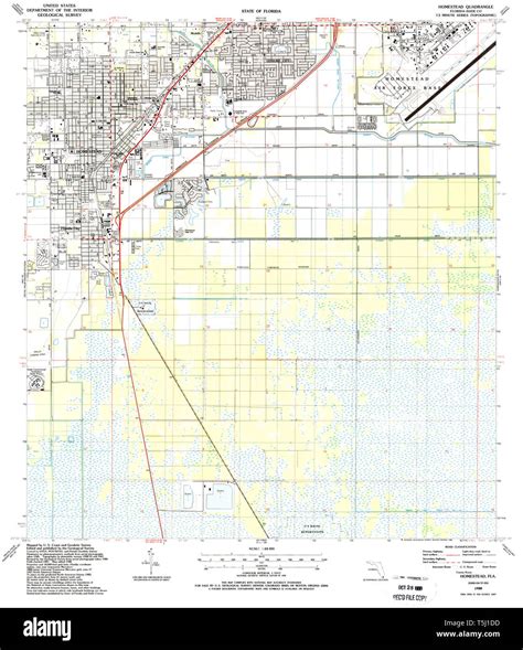 Homestead florida map hi-res stock photography and images - Alamy