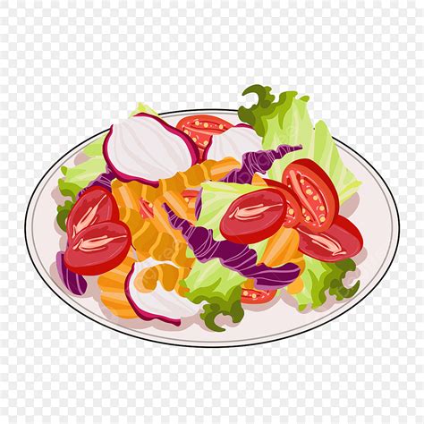 Tomatoe Salad Clipart Transparent PNG Hd, Tomato Onion Salad Clip Art ...