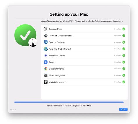 Setup Your Mac (1.2.7) via swiftDialog - Dan K. Snelson