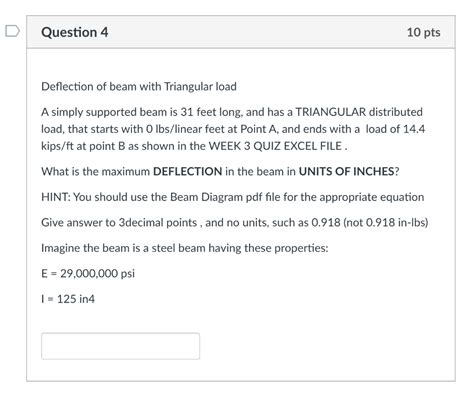 Image result for Deflection From Trinagle Laoding