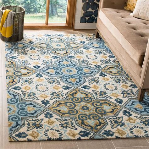 Buy Imad Rugs Premium Collection Anti Shed Carpet Loop Pile Woolen ...