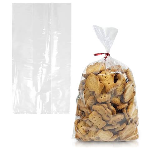 Clear Plastic Gusseted Bags 6" x 3" x 12" Open Top Side Gusset Bags 2.0 ...