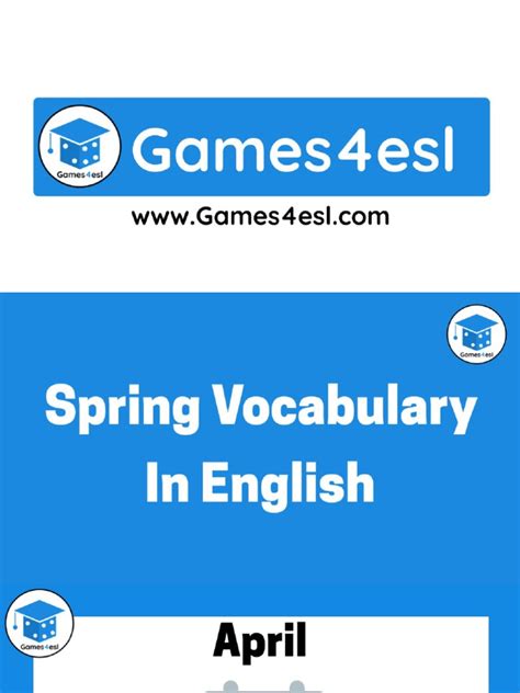 Image result for Spring Weather Vocabulary